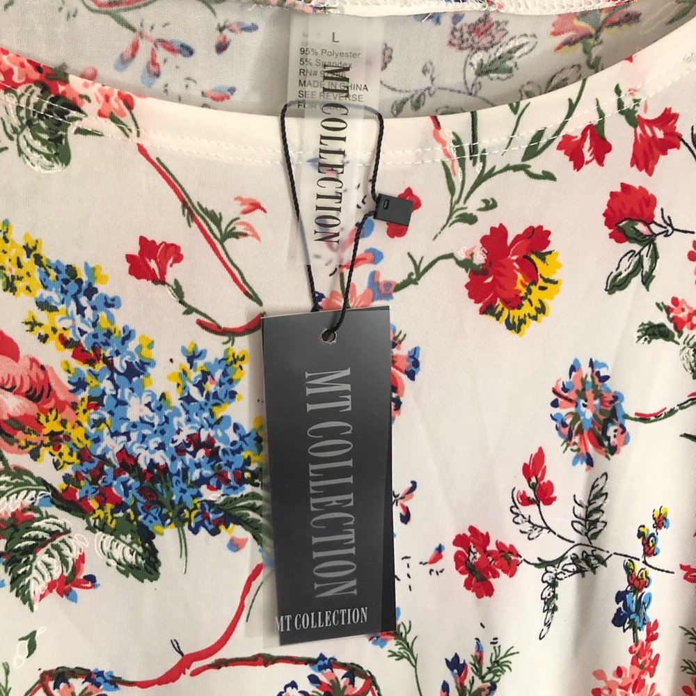 MT COLLECTION Floral Dress